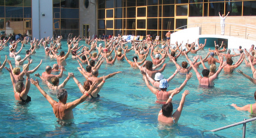 Hälsosam träning i vatten